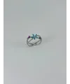 Rodyum Kaplama Zirkon Taşlı Yüzük - Yz0188