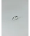 Rodyum Kaplama Zirkon Taşlı Yüzük - Yz0191