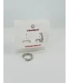 Rodyum Pirinç Küpeler - Kp00523