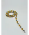 Rodyum Ve   Çelik Erkek Kolye 60 Cm - Ekl0046