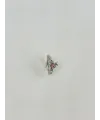 Rodyum Zirkon  Taşlı Çelik Göbek - Pg0006