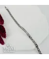 Rodyum Zirkon Taşlı Pirinç Bileklikler 19 Cm - IEG0053