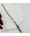 Rodyum Zirkon Taşlı Pirinç Bileklikler 19,5 Cm - IEG0070