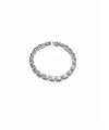 Rodyum Zirkon Taşlı Pirinç Cm Bileklik 17+2 Cm  - IEG0433