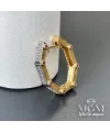 /rodyum Zirkon Taşlı Pirinç Küpeler - Kp00172-1