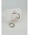 Rodyum Zirkon Taşlı Pirinç Küpeler - Kp00456