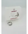 Rodyum Zirkon Taşlı Pirinç Küpeler - Kp00457