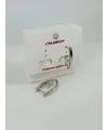 Rodyum Zirkon Taşlı Pirinç Küpeler - Kp00485