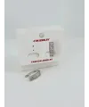 Rodyum Zirkon Taşlı Pirinç Küpeler - Kp00507