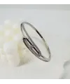 Rodyum Zirkon Taşlı Pirinç  Xuping Bileklik 5.6 Mm - Kbl0214