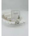Rodyum Zirkon Taşlı Pirinç Zirkon Küpe - Kp00305