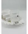 Rodyum Zirkon Taşlı Pirinç Zirkon Küpe - Kp00336
