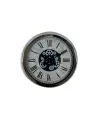Roma Atlas Silver 60 Cm Çarklı Krom Duvar Saati