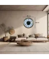 Roma Elegance Eskitme 60 Cm Çarklı Duvar Saati