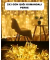Romantik Ambiyans İçin Uzaktan Kumandalı Günışığı Peri Led