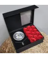 Romantik Gül ve İstiridye İnci Kolye Seti