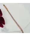 Rose  Zirkon Taşlı Pirinç Bileklikler 16+2,5 Cm - IEG0049