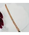 Rose  Zirkon Taşlı Pirinç Bileklikler 19 Cm - IEG0040