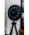 Royal Black Tripod Ayaklı Modern Tasarım Saat
