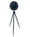 Royal Black Tripod Ayaklı Modern Tasarım Saat