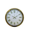 Royal White Gold 40 Cm Metal Duvar Saati