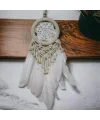 Rüya Kovan Dream Catcher Beyaz Kuş Tüylü