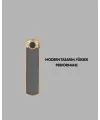 Rüzgar Geçirmez Elektronik Çakmak – Modern Tasarım, Metal Gövde