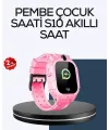 S10 Akıllı Çocuk Saati Çift Yönlü Konuşma Ve Sos Fonksiyonu