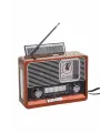 Saatli Fenerli Bluetooth Nostaljik Radyo Aux Sd Usb Girişli Bluetooth Hoparlör