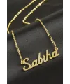 Sabiha isimli kolye (Kişiye Özel)