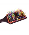 Saç Açıcı Pratik Renkli Uçlu Plastik Saç Fırçası Tarağı Ergonomik Tarak