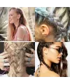 Saç Piercingi - Saç Yüzüğü - Silver
