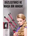 Saç Şekillendirici Düzleştirici Ve Maşa Isı Ayarlı