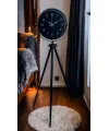 Sade Siyah Tripod Ayaklı Saat