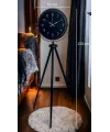 Sade Siyah Tripod Ayaklı Saat