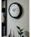 Şaheser Tasarım Zarif Desenli 40 cm Metal Duvar Saati