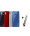 SAMSUNG A30S Arka Batarya Pil Kapağı SİYAH (B7000
