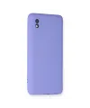 Samsung Galaxy A01 Core Kılıf First Silikon - Lila