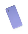 Samsung Galaxy A01 Core Kılıf First Silikon - Lila