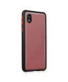 Samsung Galaxy A01 Core Kılıf Miami Şeffaf Silikon - Siyah