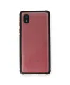 Samsung Galaxy A01 Core Kılıf Miami Şeffaf Silikon - Siyah