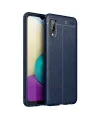 Samsung Galaxy A02 Kılıf Auto Focus Kapak - Lacivert