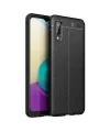 Samsung Galaxy A02 Kılıf Auto Focus Kapak - Siyah