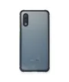 Samsung Galaxy A02 Kılıf Miami Şeffaf Silikon - Lacivert