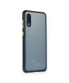 Samsung Galaxy A02 Kılıf Miami Şeffaf Silikon - Lacivert