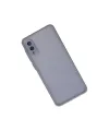Samsung Galaxy A02 Kılıf Montreal Silikon Kapak - Gri