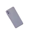 Samsung Galaxy A02 Kılıf Montreal Silikon Kapak - Mor