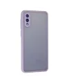 Samsung Galaxy A02 Kılıf Montreal Silikon Kapak - Mor