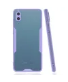 Samsung Galaxy A02 Kılıf Platin Silikon - Lila