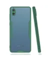 Samsung Galaxy A02 Kılıf Platin Silikon - Yeşil